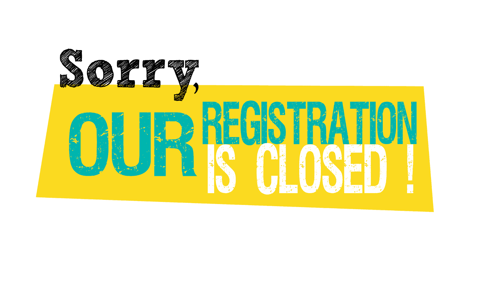 Registration is closed